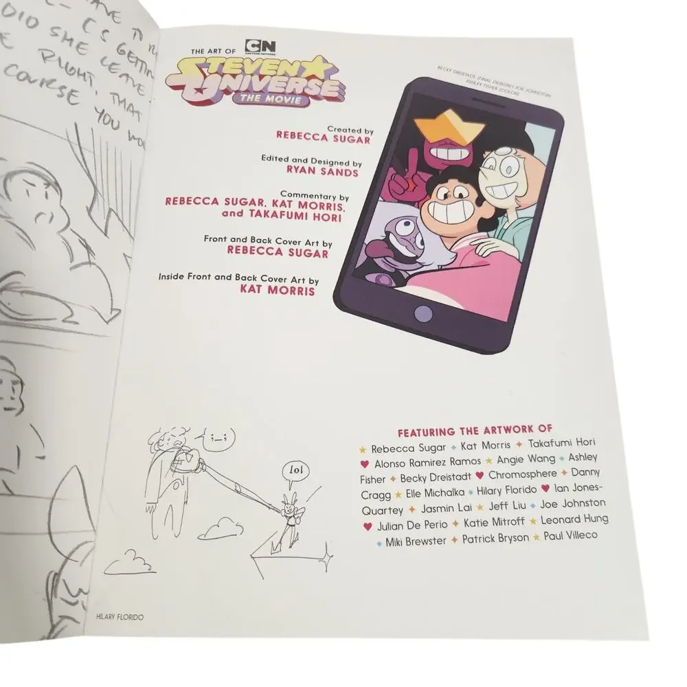 The Art Of Steven Universe The Movie Book Soft Cover Cartoon Network LIKE NEW - Picture 2 of 8